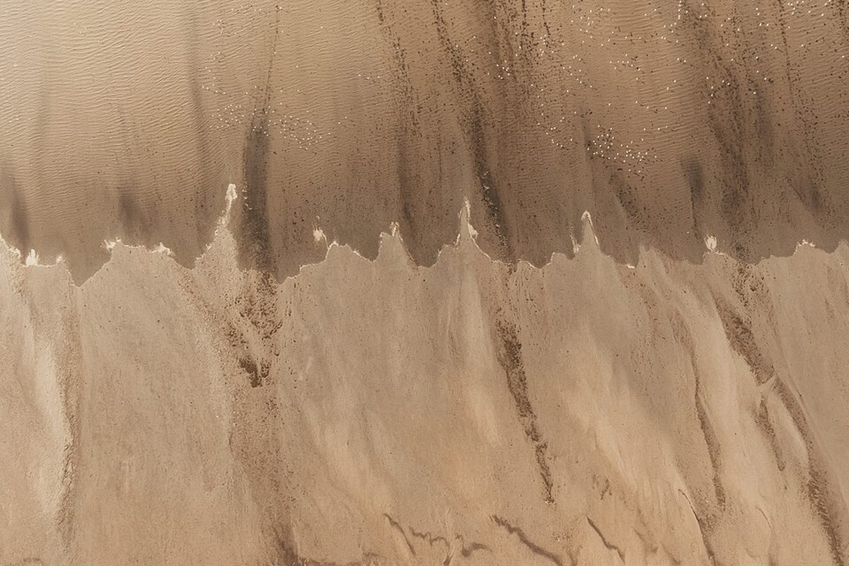 Desert landscape in Kuwait